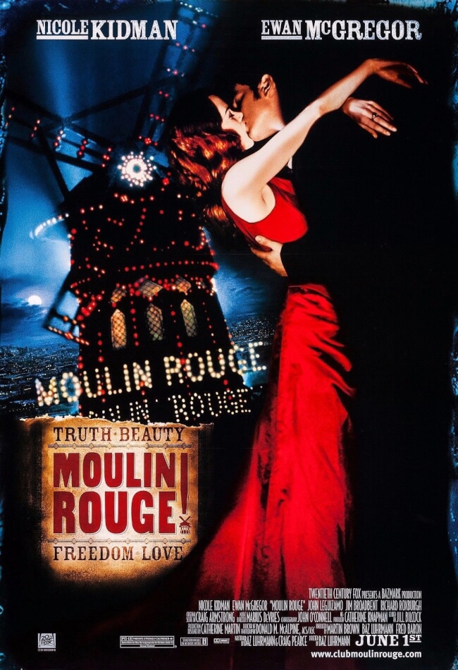 Moulin Rouge! Movie Poster