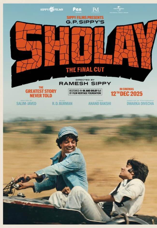 Sholay: The Final Cut Movie Poster