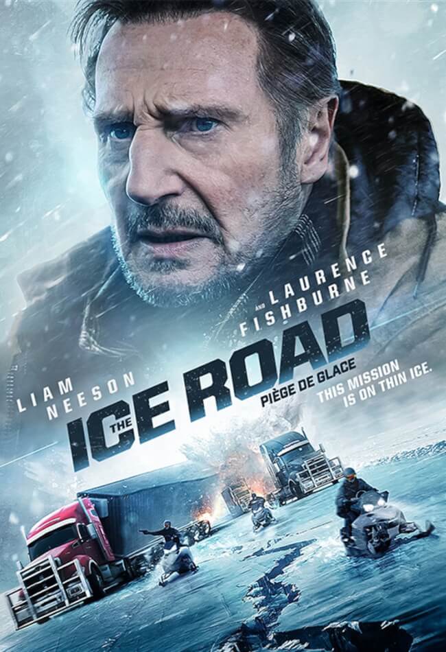 The ice road Movie Poster