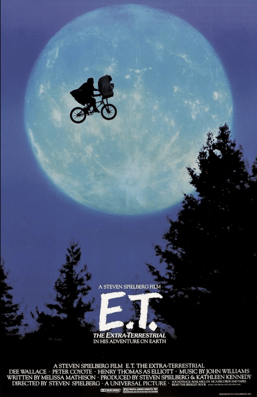 for Kids  E.T. Movie Poster