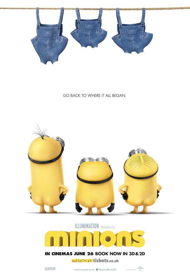 For Kids  Minions Movie Poster