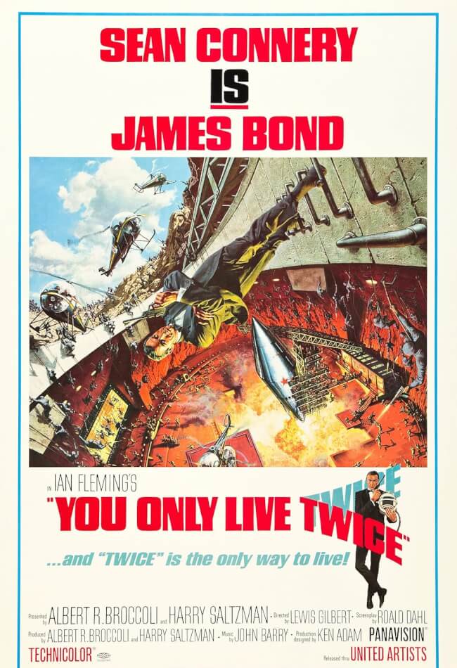 You Only Live Twice Movie Poster