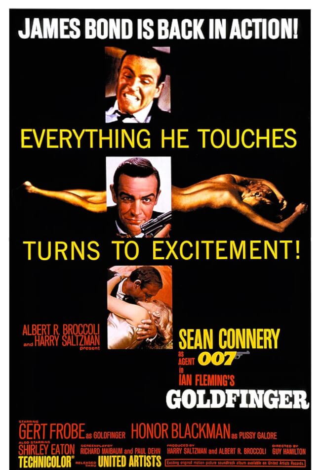 Goldfinger Movie Poster