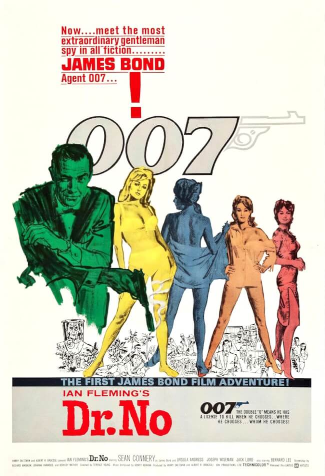 Dr. No Movie Poster