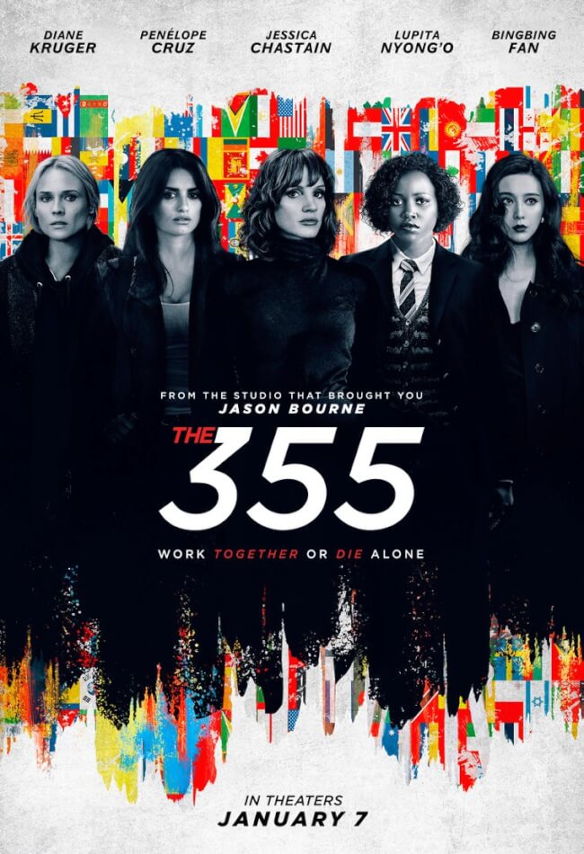 The 355 Movie Poster