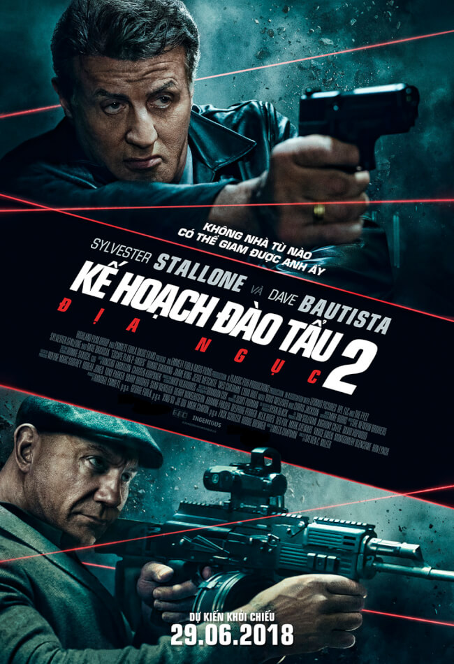 ESCAPE PLAN 2: HADES Movie Poster