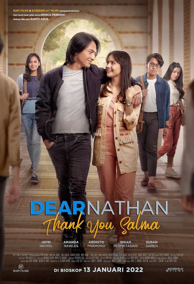 Dear nathan thank you salma Movie Poster
