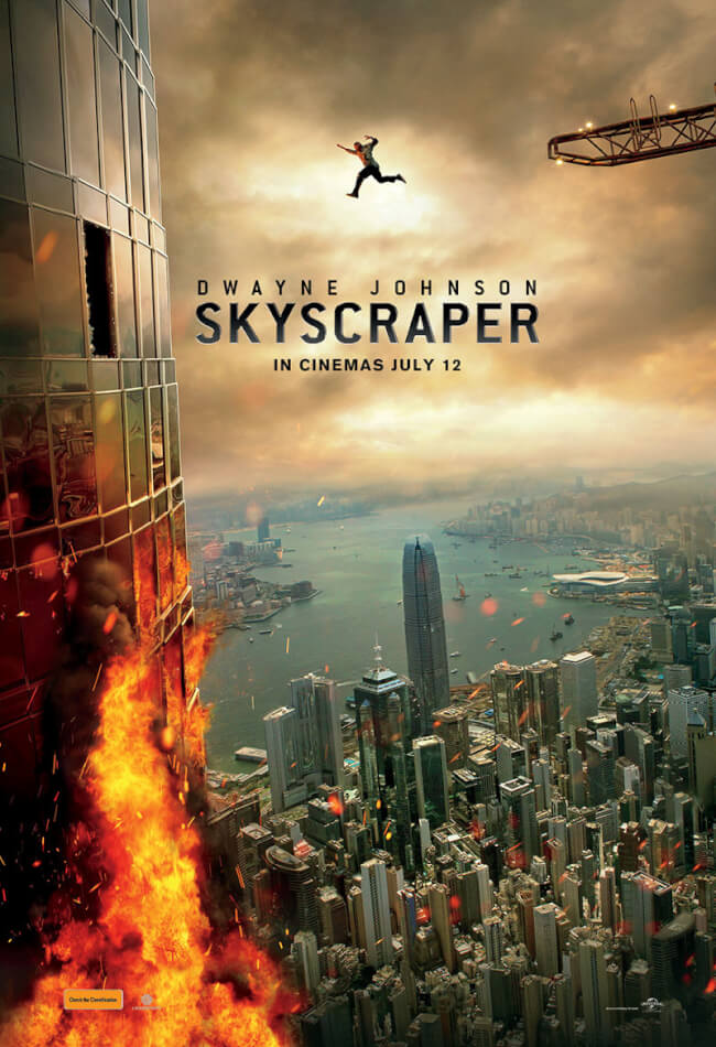 Skyscraper Movie Poster