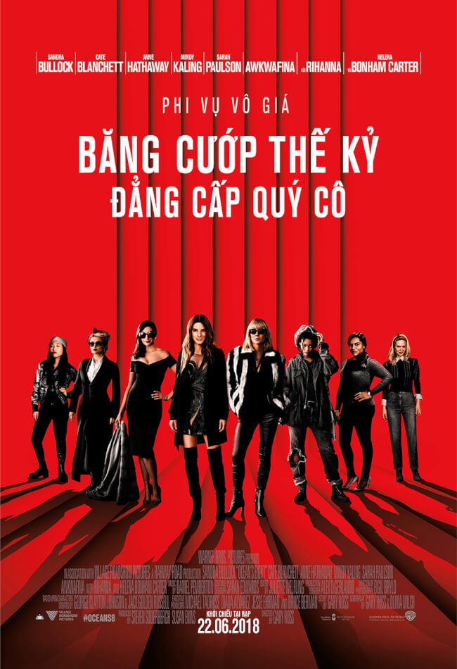 OCEAN'S 8 Movie Poster