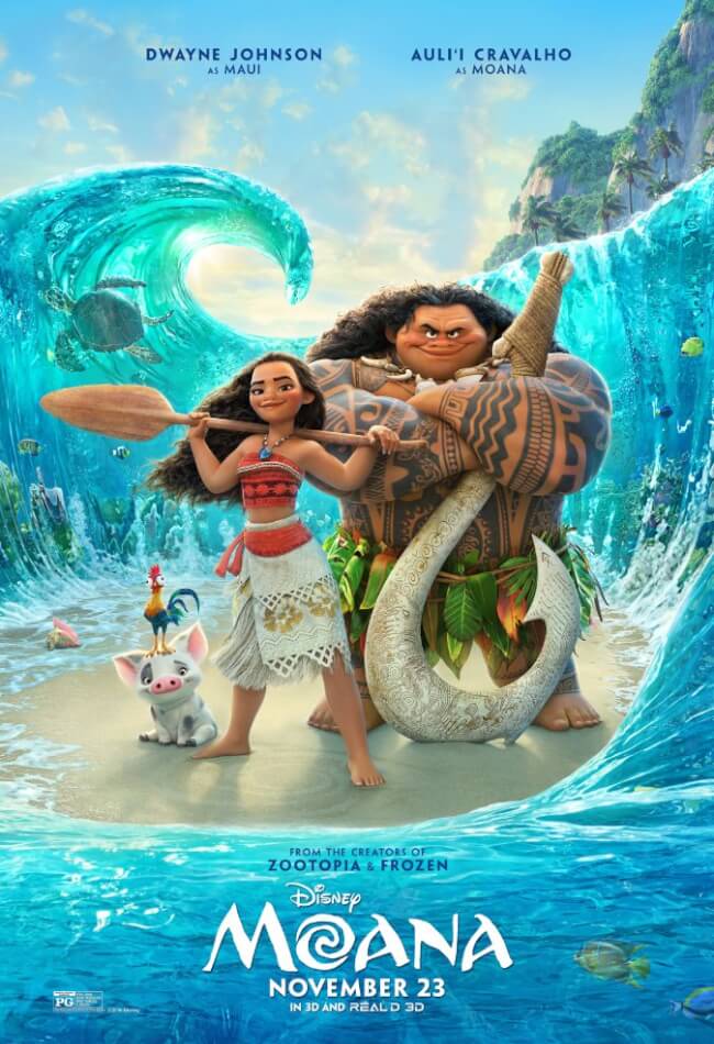 For Kids  Moana Movie Poster