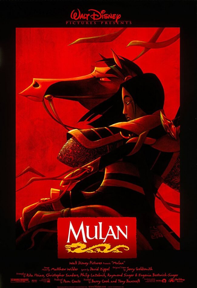 For Kids  Mulan Movie Poster