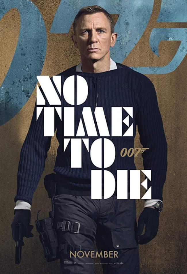 No Time To Die Movie Poster