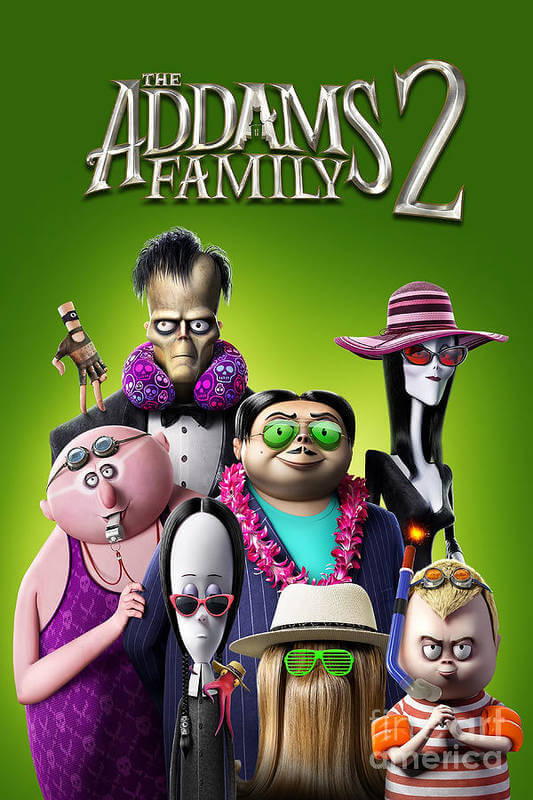 The addams family 2 Movie Poster