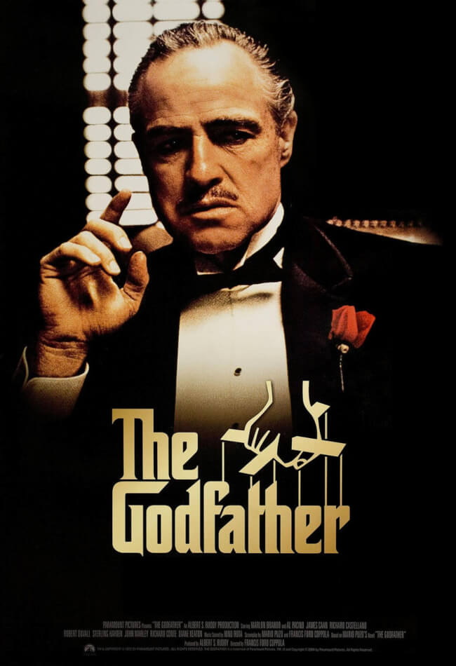 The Godfather 50 Years Movie Poster