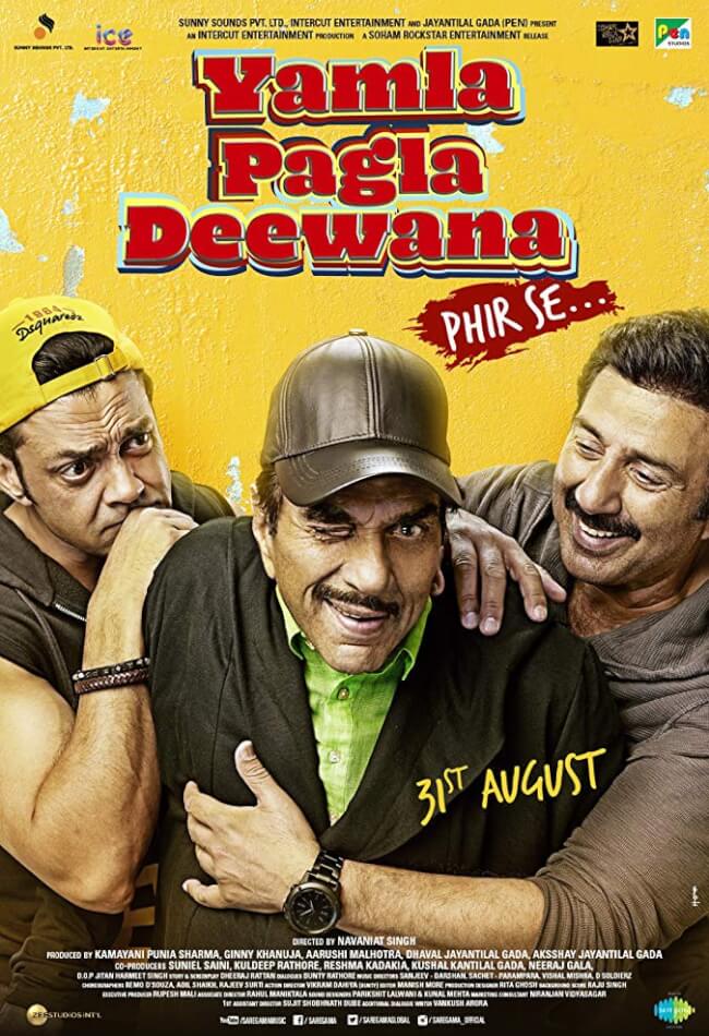 Yamla Pagla Deewana: Phir Se Movie Poster