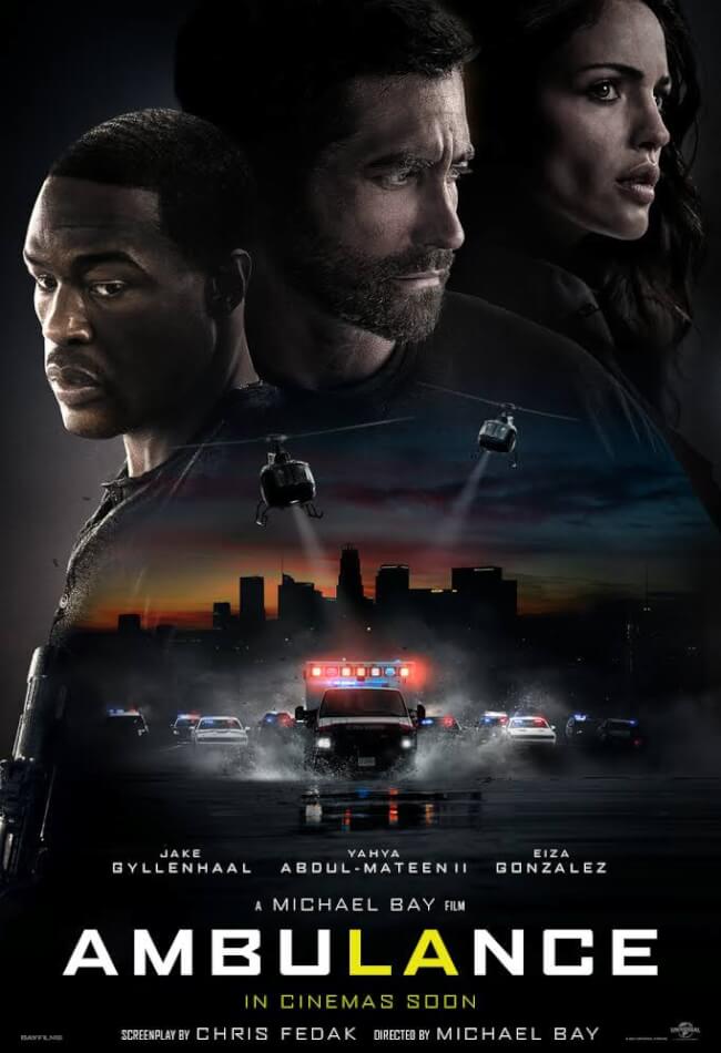 Ambulance Movie Poster