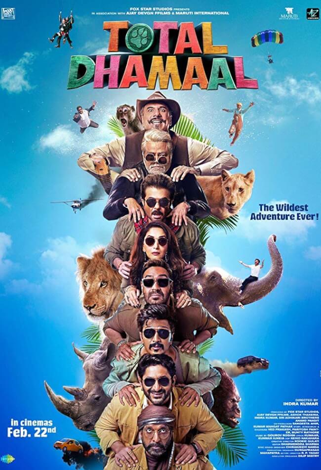 Total Dhamaal Movie Poster