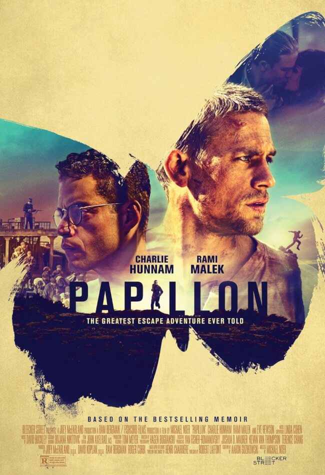 Papillon Movie Poster