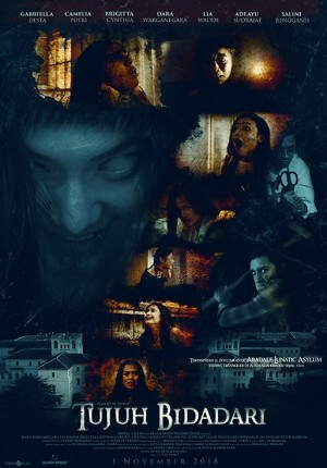 Tujuh bidadari Movie Poster