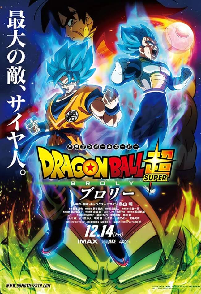 Dragon Ball Super: Broly Movie Poster