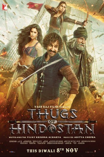 Thugs Of Hindostan Movie Poster