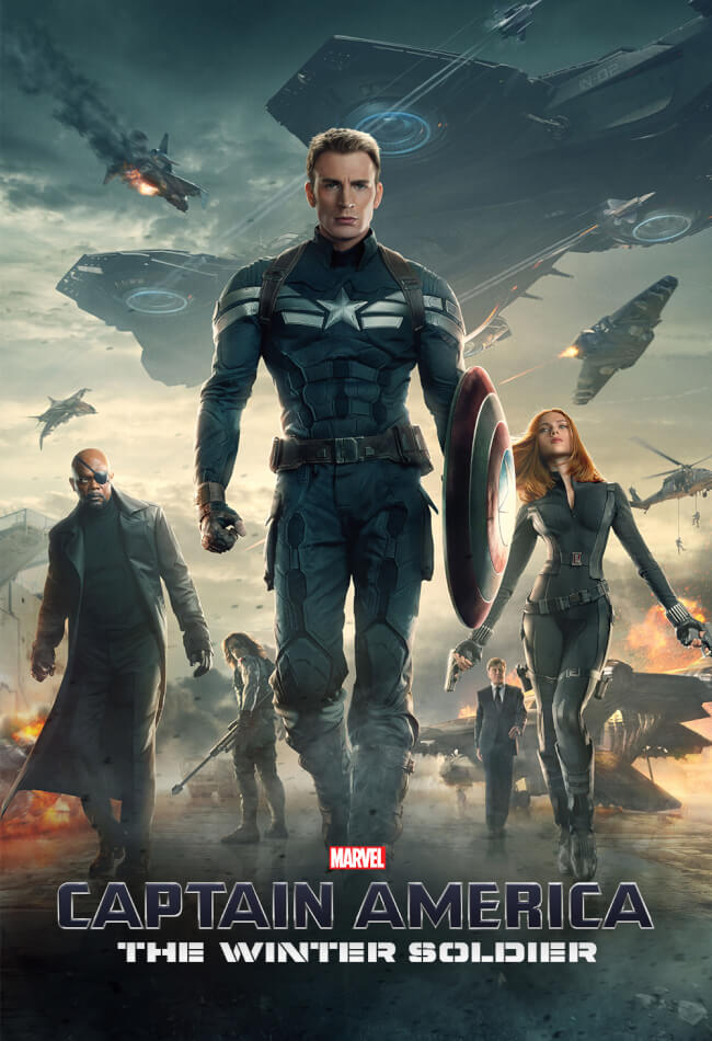 Captain America: The Winter Soldier Movie Poster
