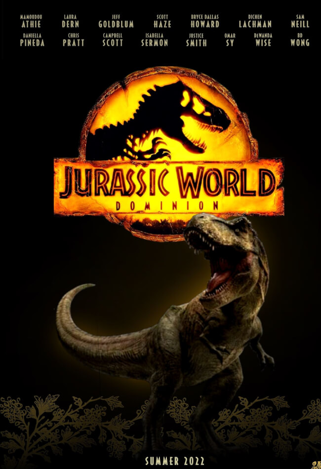 Jurassic world dominion Movie Poster