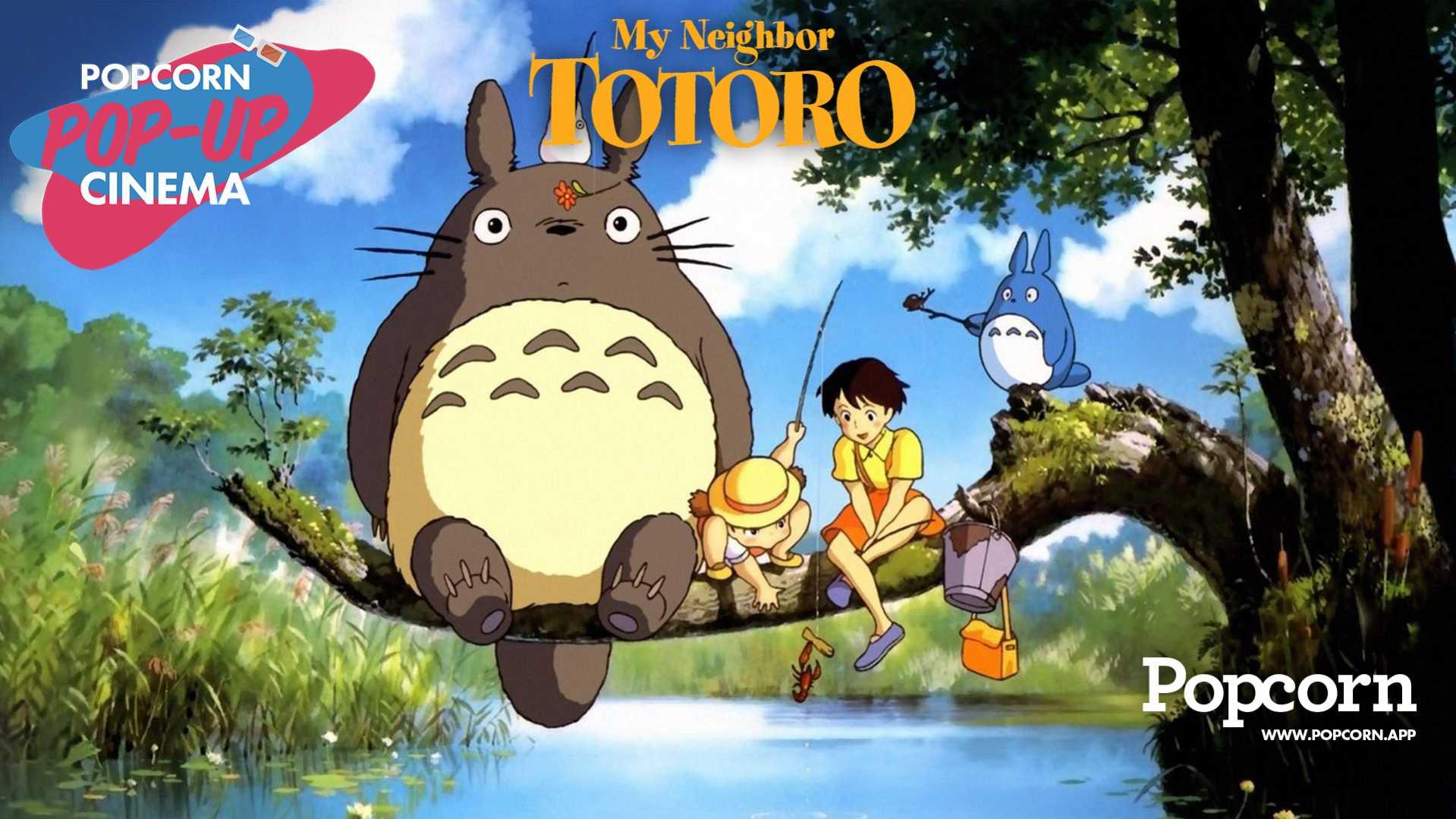 My Neighbor Totoro Pop-Up Cinema by Popcorn App