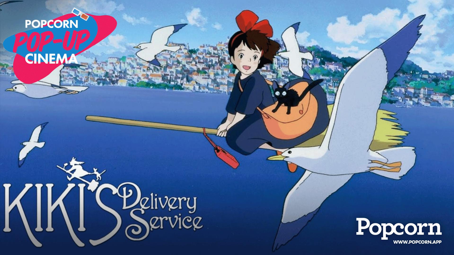 Kiki's Delivery Service Pop-Up Cinema by Popcorn App