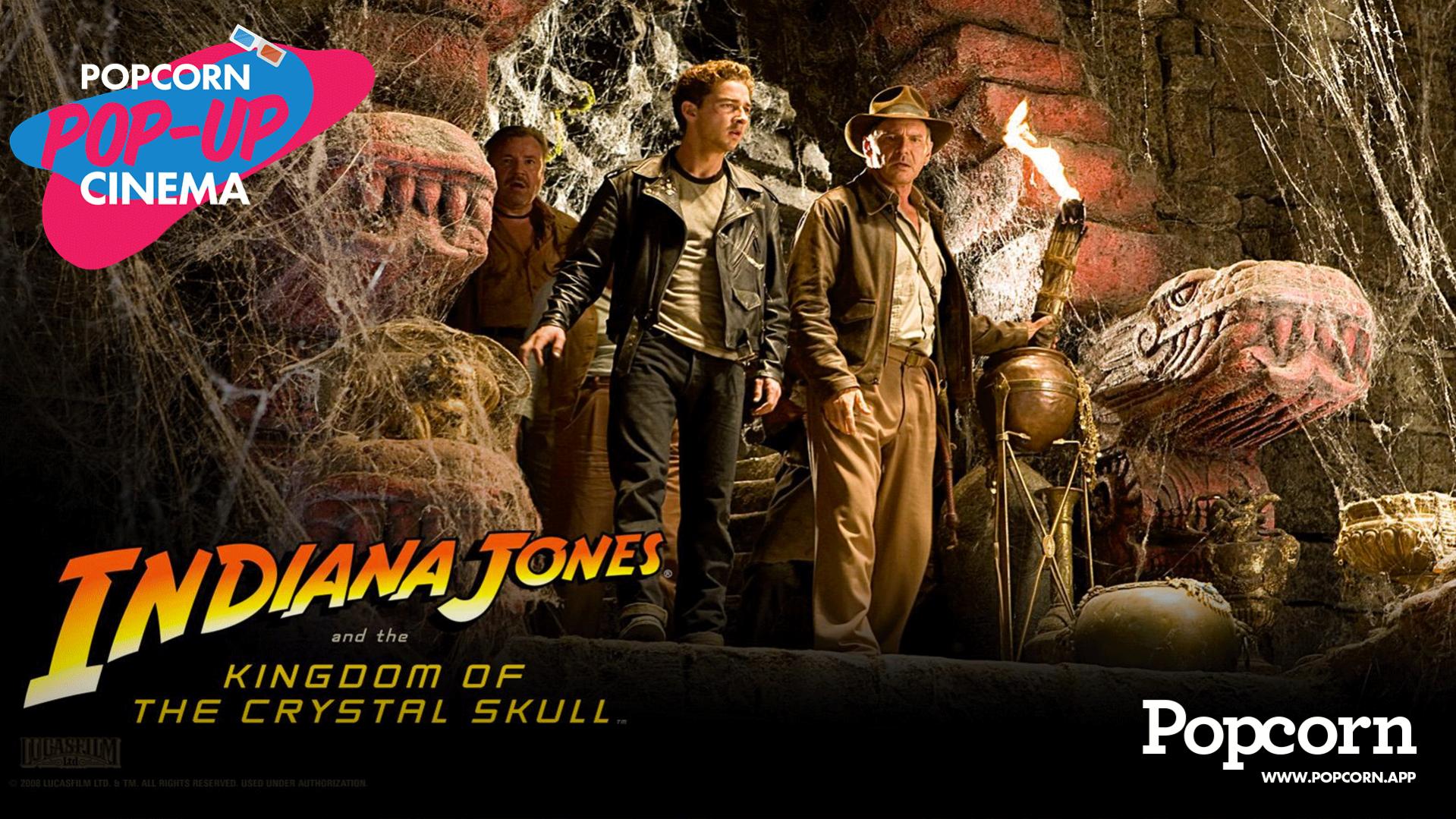 Indiana Jones and the Kingdom of the Crystal Skull Pop-Up Cinema by Popcorn App
