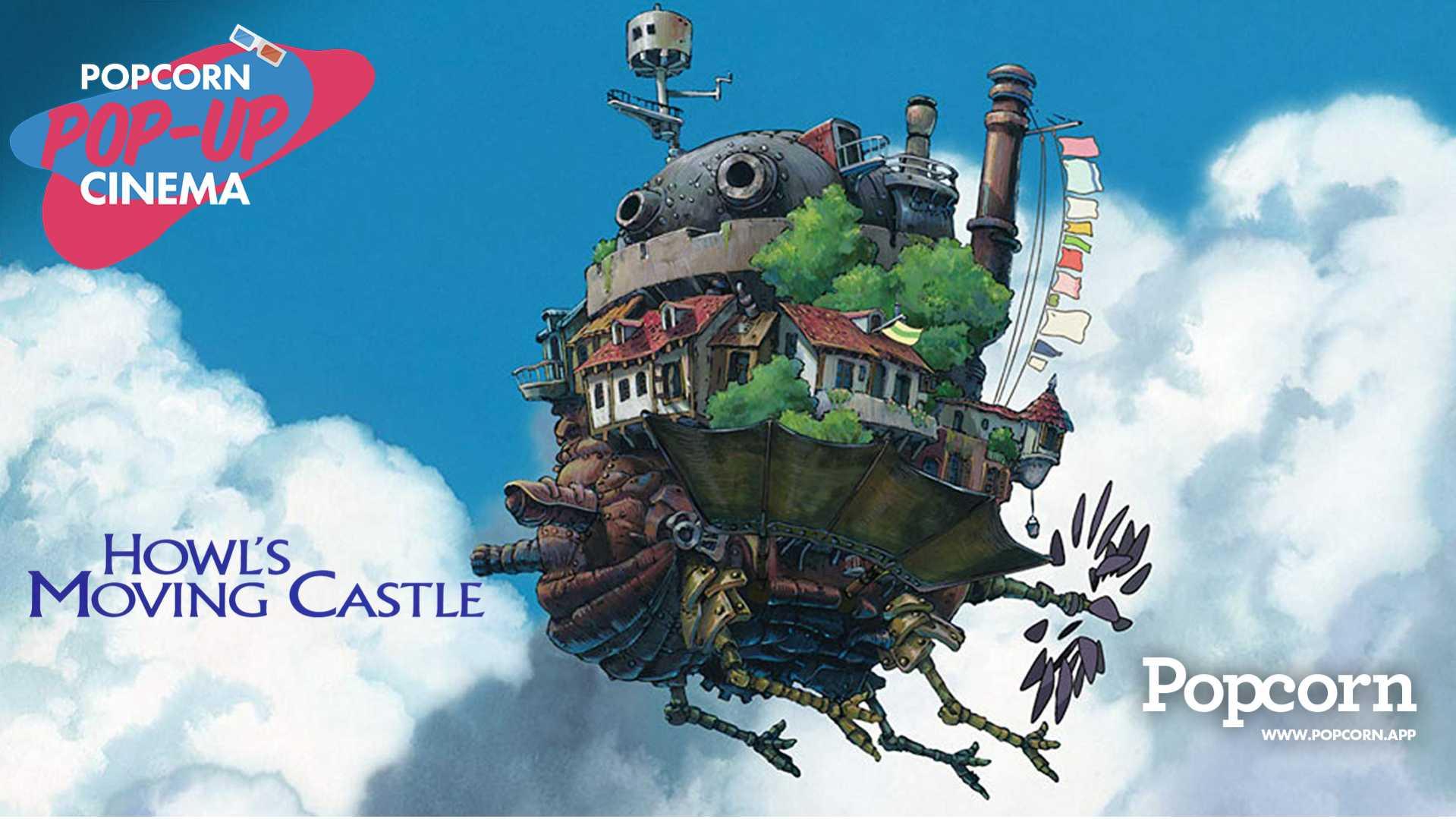 Howl's Moving Castle Pop-Up Cinema by Popcorn App