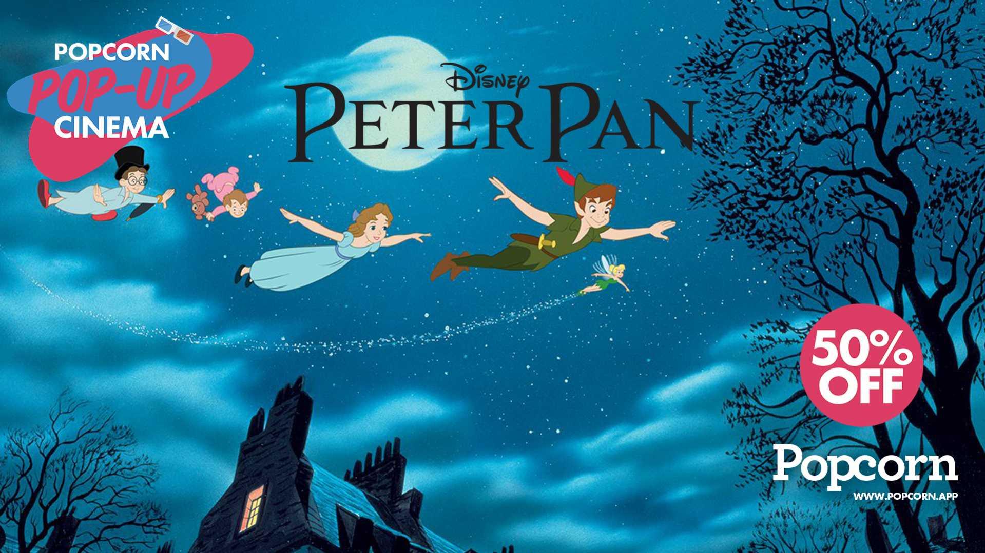 Peter Pan Pop-Up Cinema by Popcorn App