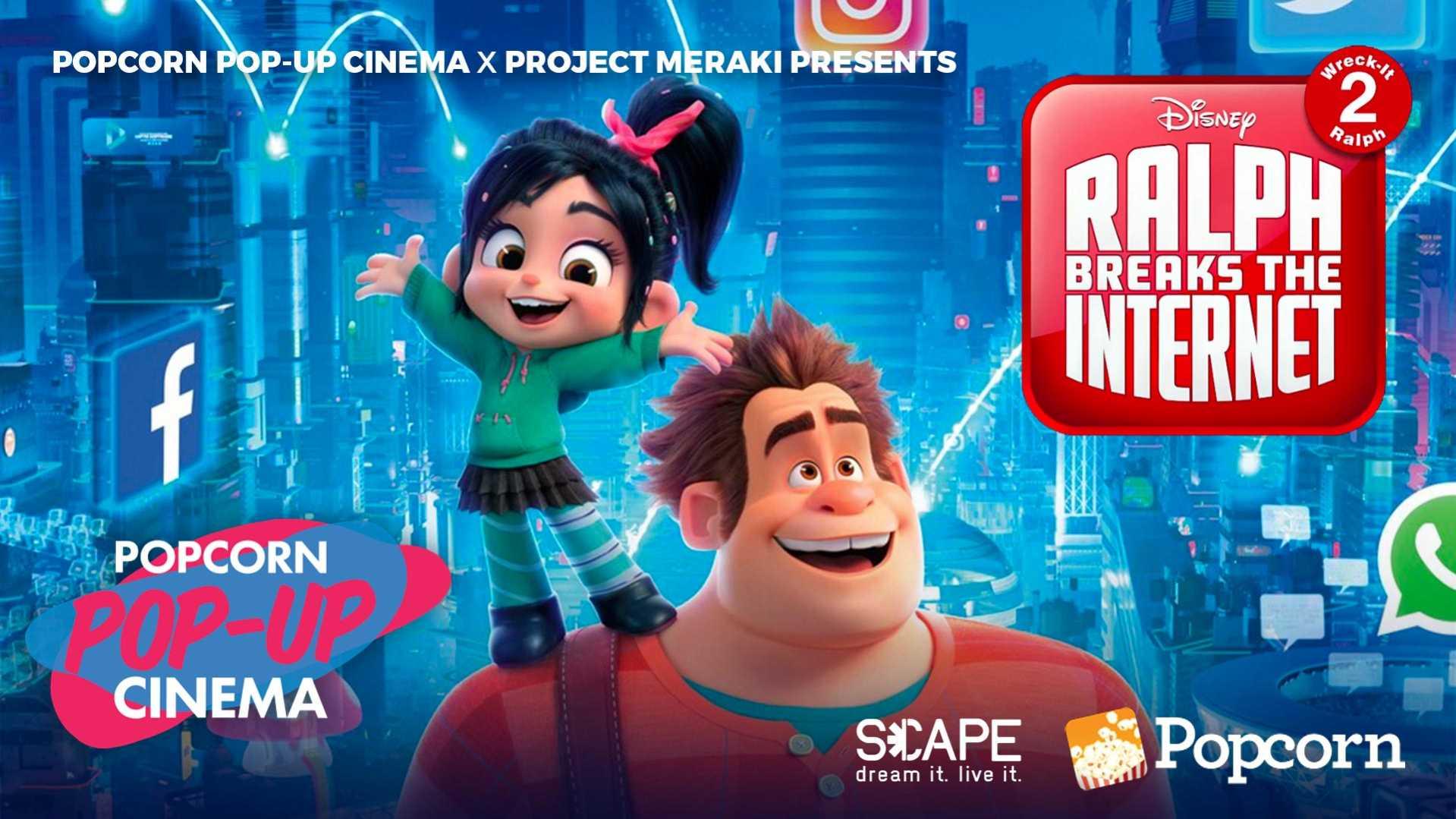 Popcorn Pop-Up Cinema X Project Meraki Pop-Up Cinema by Popcorn App